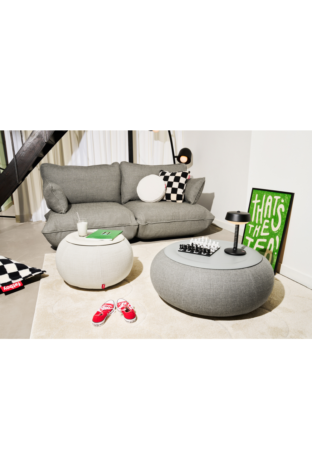 Hand-Sheared Modern Rug 9'5"x6'5" | Fatboy Bubble | OROA.com