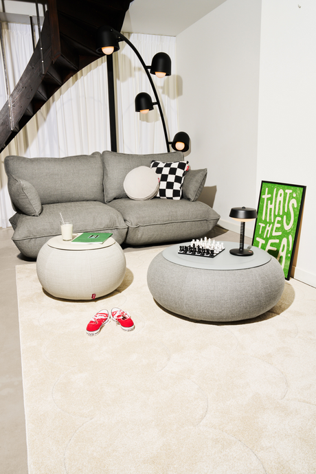 Hand-Sheared Modern Rug 9'5"x6'5" | Fatboy Bubble | OROA.com