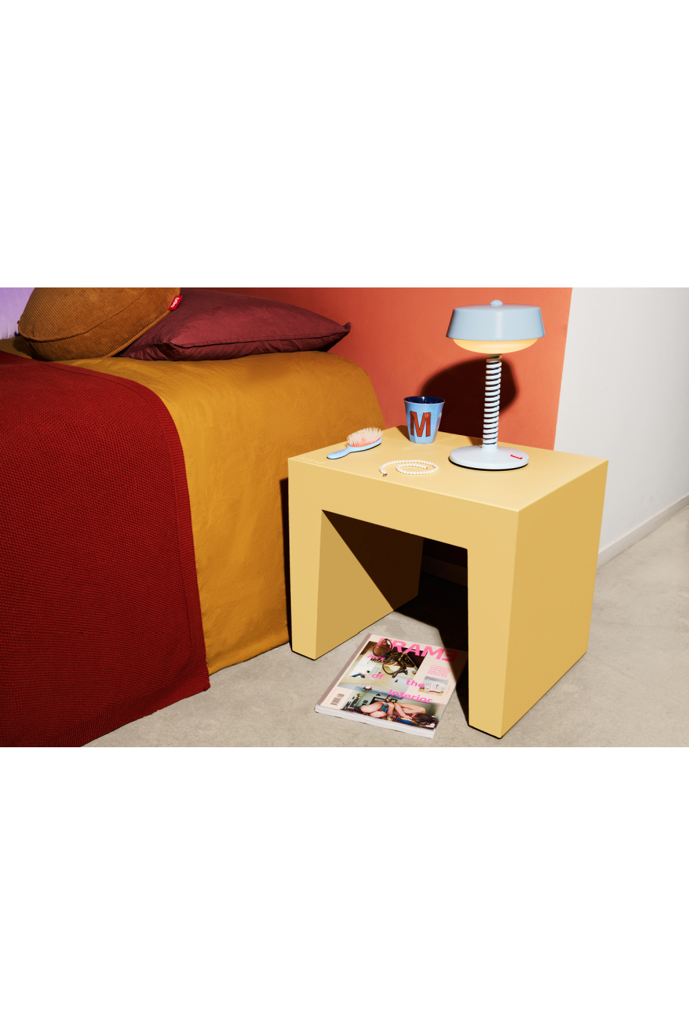 Minimalist Outdoor Stool | Fatboy Concrete | OROA.com