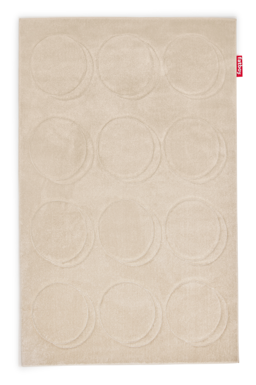 Hand-Sheared Neutral Rug 5' x 7'5" | Fatboy Dot | OROA.com