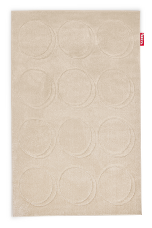 Hand-Sheared Neutral Rug 5' x 7'5" | Fatboy Dot | OROA.com