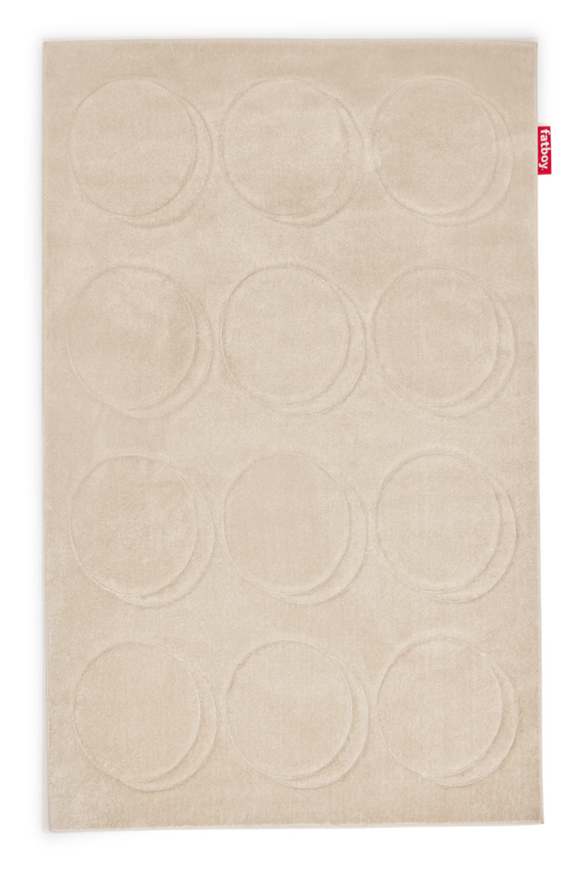 Hand-Sheared Neutral Rug 5' x 7'5" | Fatboy Dot | OROA.com