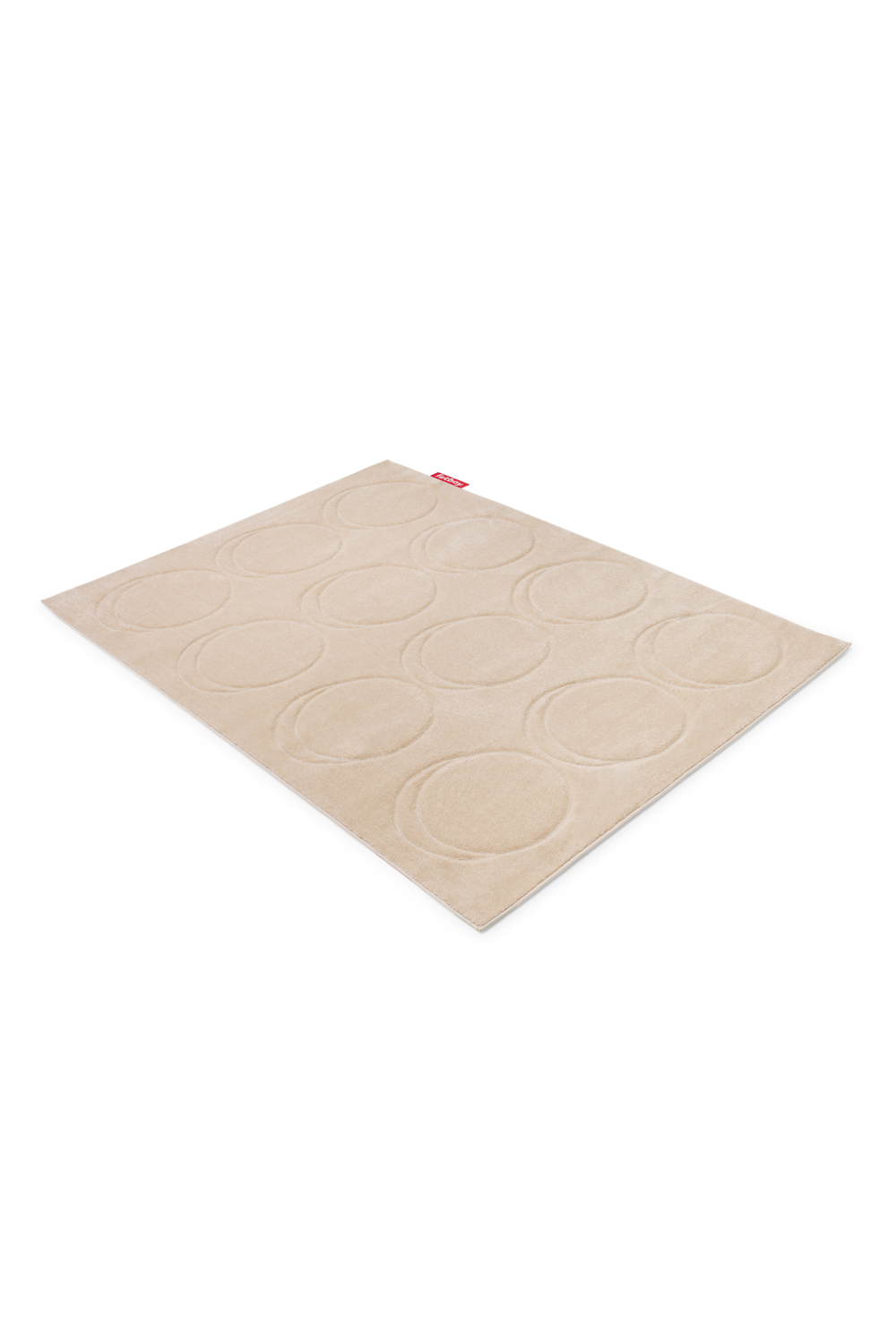 Hand-Sheared Neutral Rug 5' x 7'5" | Fatboy Dot | OROA.com