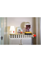 White Minimalist Table Lamp | Fatboy Edison The Petit | OROA.com