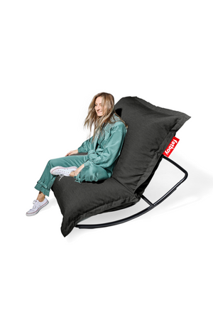 Outdoor Bean Bag With Rocking Chair | Fatboy Original + Rock 'n Roll | OROA.com