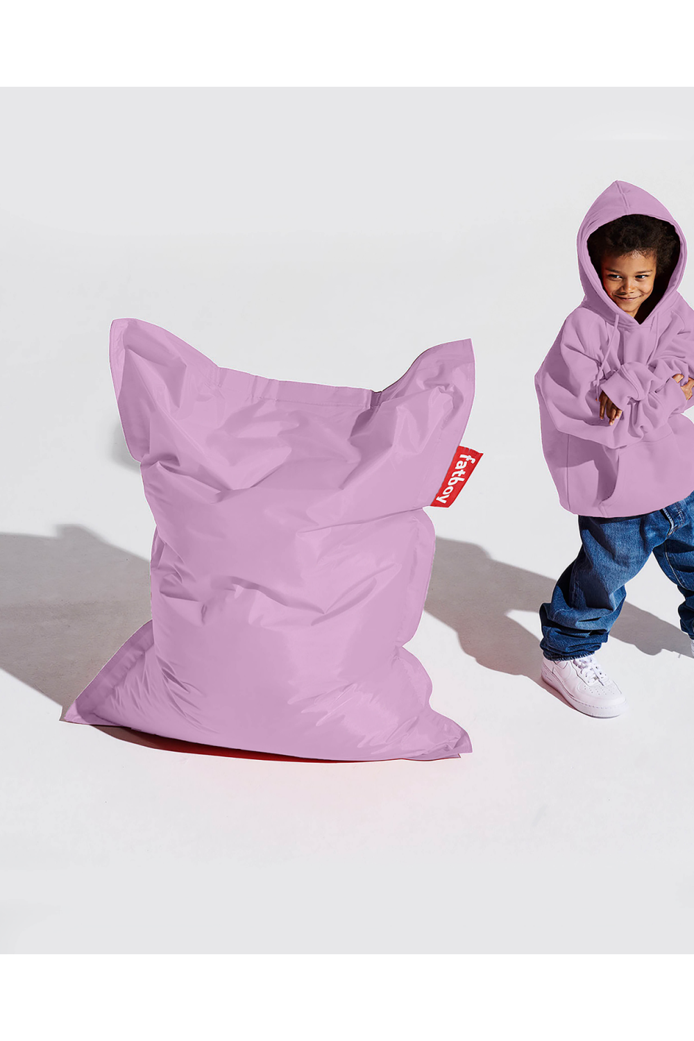 Nylon Lounge Bean Bag | Fatboy Junior | OROA.com