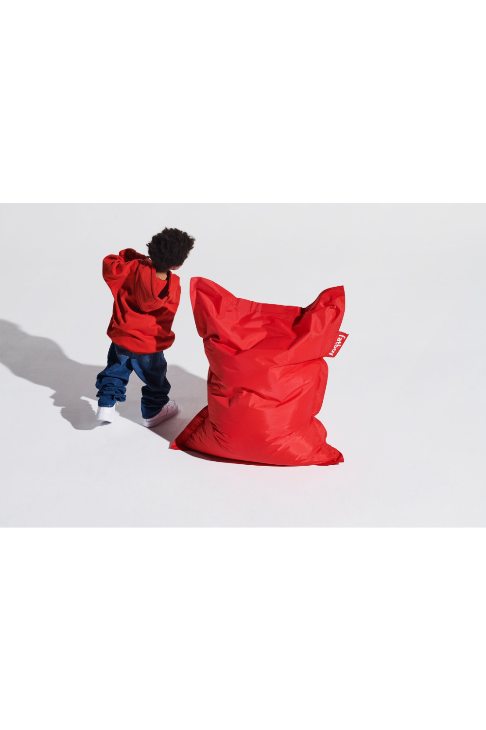 Nylon Lounge Bean Bag | Fatboy Junior | OROA.com