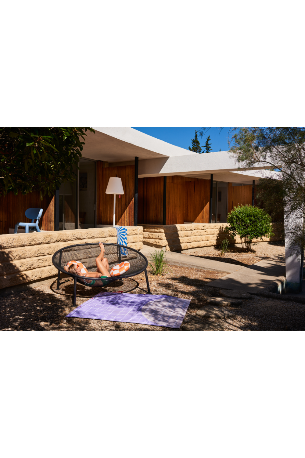 Knitted Net Lounger | Fatboy® Netorious | OROA.com