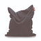 Cotton Lounge Bean Bag | Fatboy Original Stonewash | OROA.com
