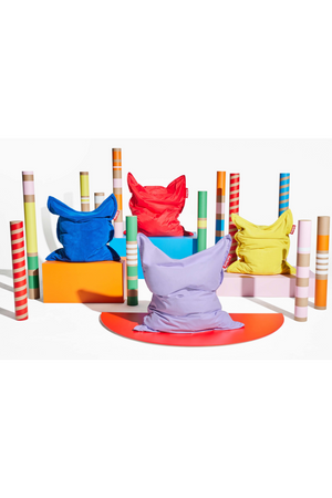 Cotton Lounge Bean Bag | Fatboy Original Stonewash | OROA.com