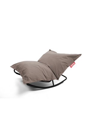 Cotton Bean Bag With Rocking Chair | Fatboy Original + Rock 'n Roll | OROA.com
