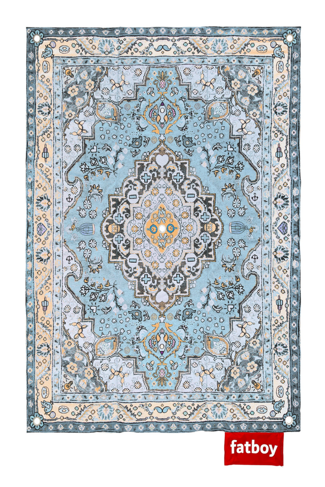 Modern Persian Outdoor Blanket | Fatboy Picnic Lounge | OROA.com