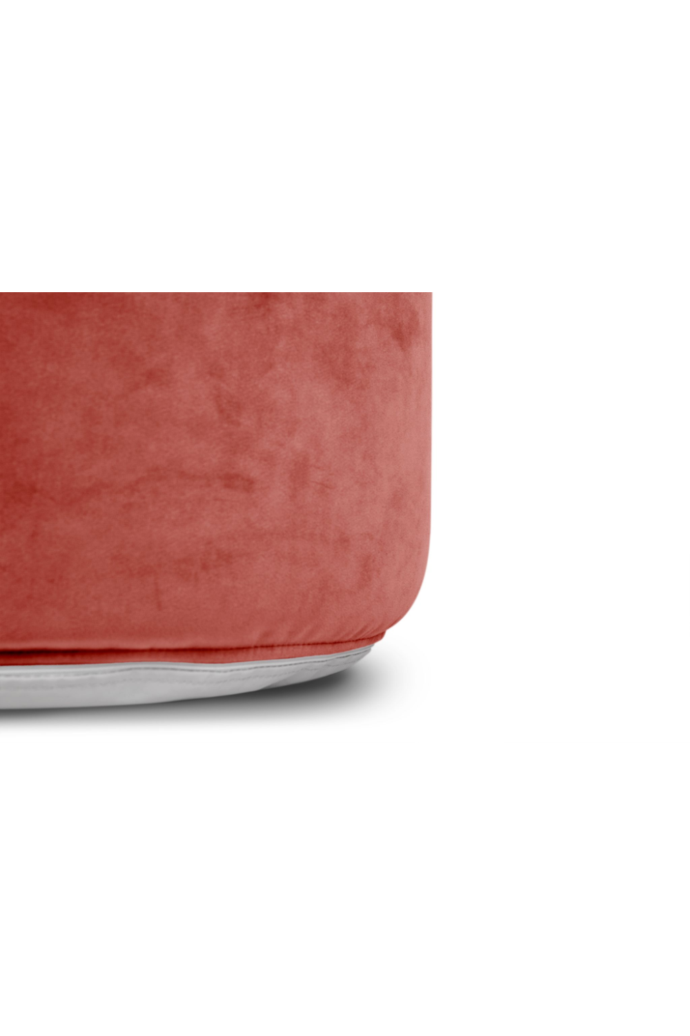 Velvet Upholstered Pouf | Fatboy Point | OROA.com
