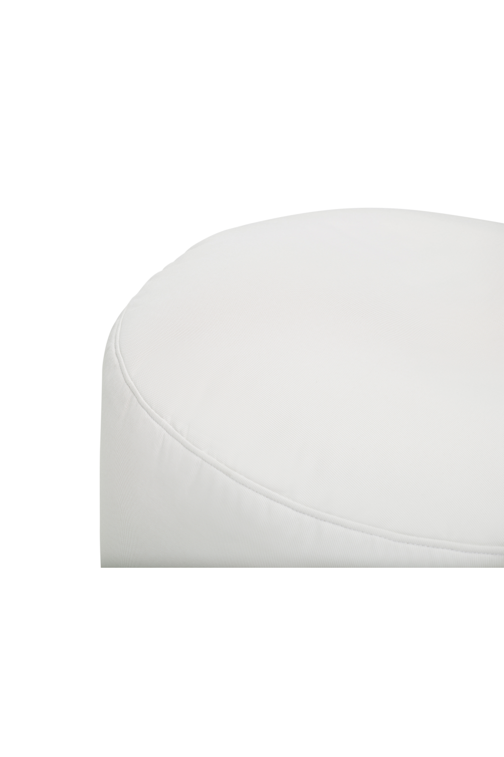Round Upholstered Outdoor Ottoman L | Fatboy Point | OROA.com