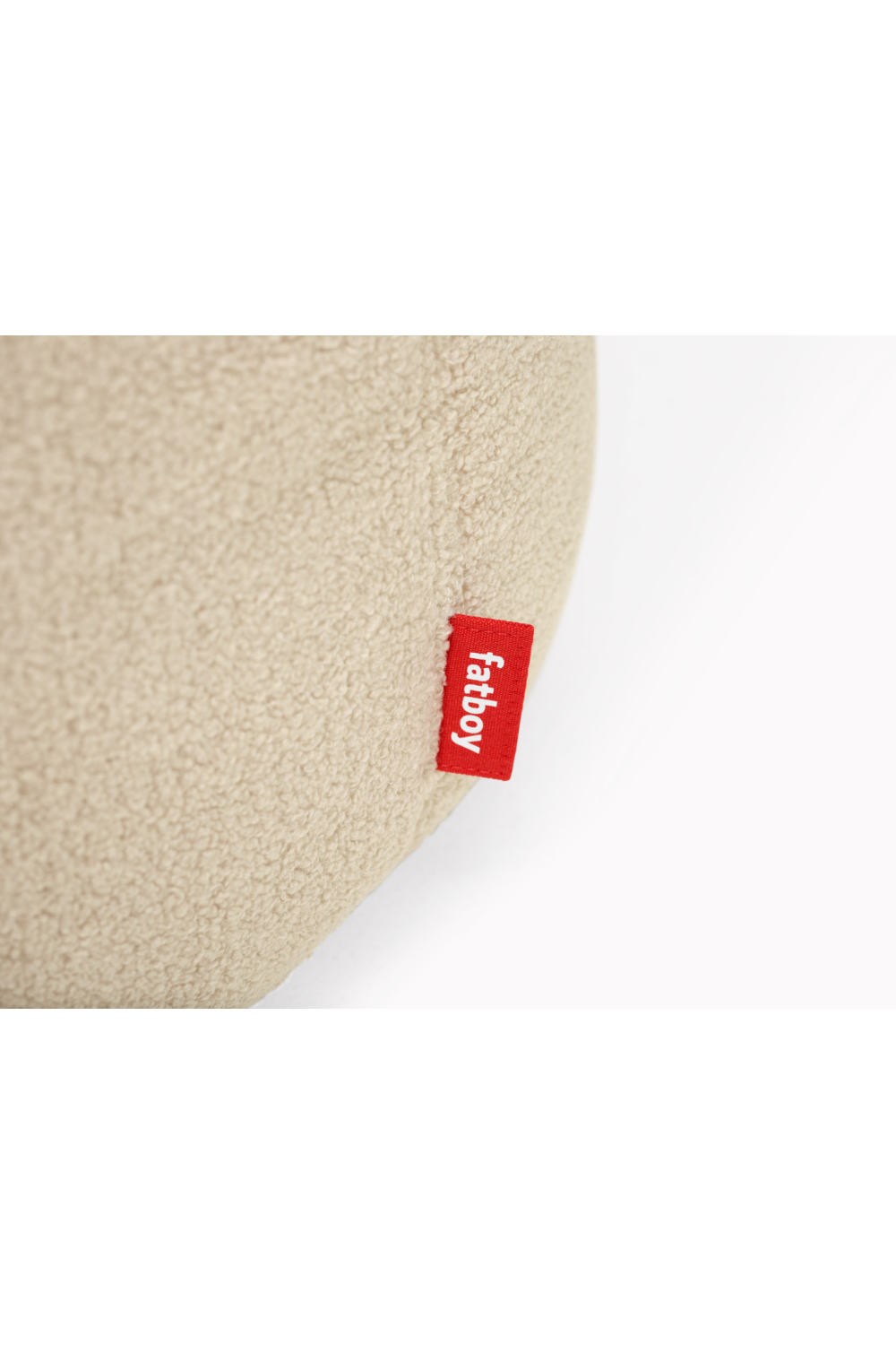 Sherpa Upholstered Pouf L | Fatboy Point | OROA.com