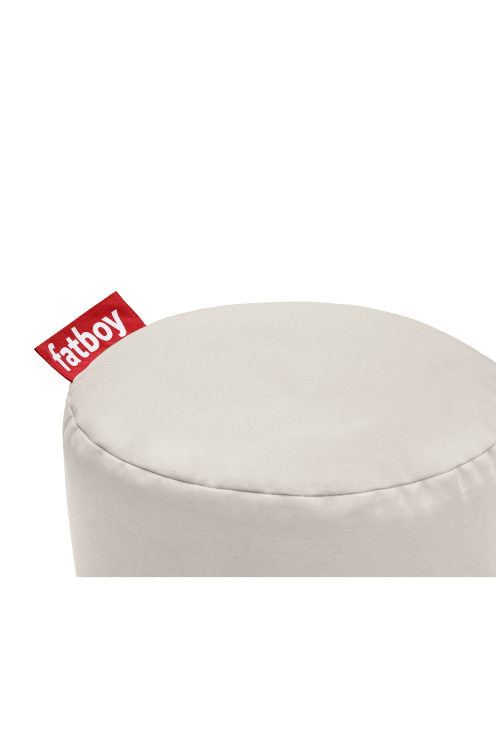 Cotton Upholstered Pouf | Fatboy Point | OROA.com