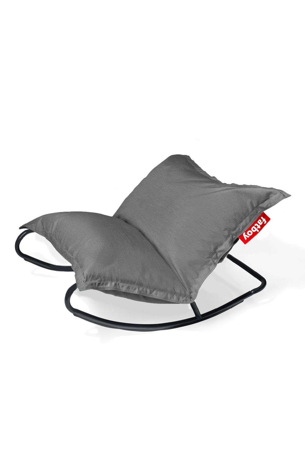 Modern Outdoor Bean Bag With Rocking Chair | Fatboy Original Slim + Rock 'n Roll | OROA.com