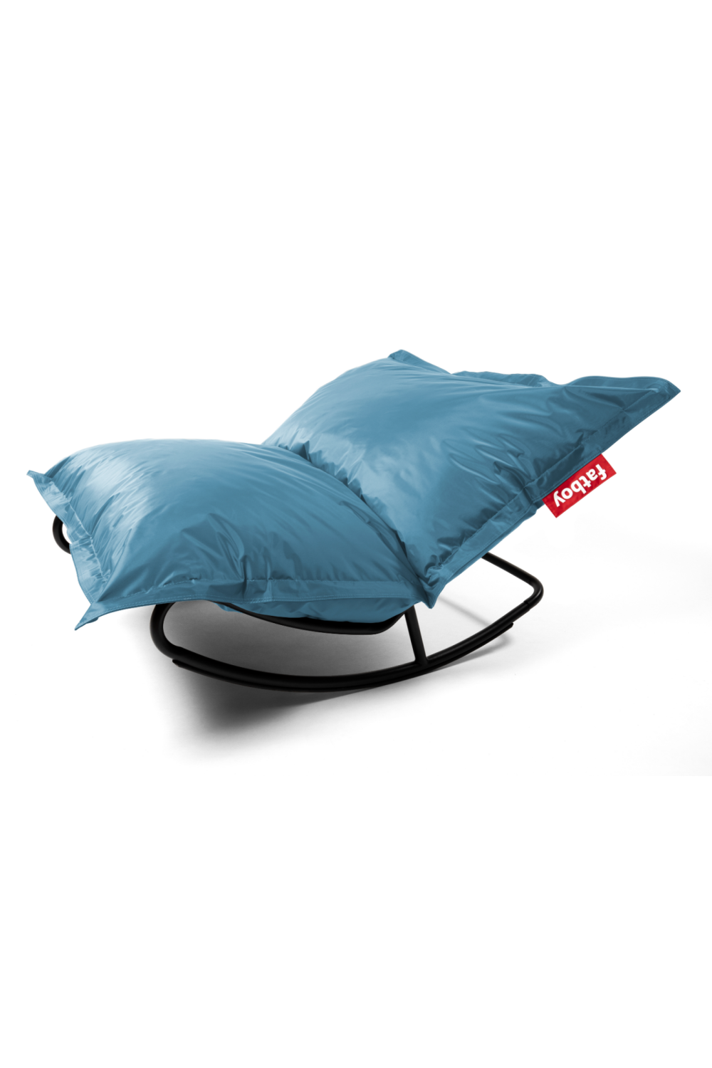 Modern Bean Bag With Rocking Chair | Fatboy Original Slim + Rock 'n Roll | OROA.com