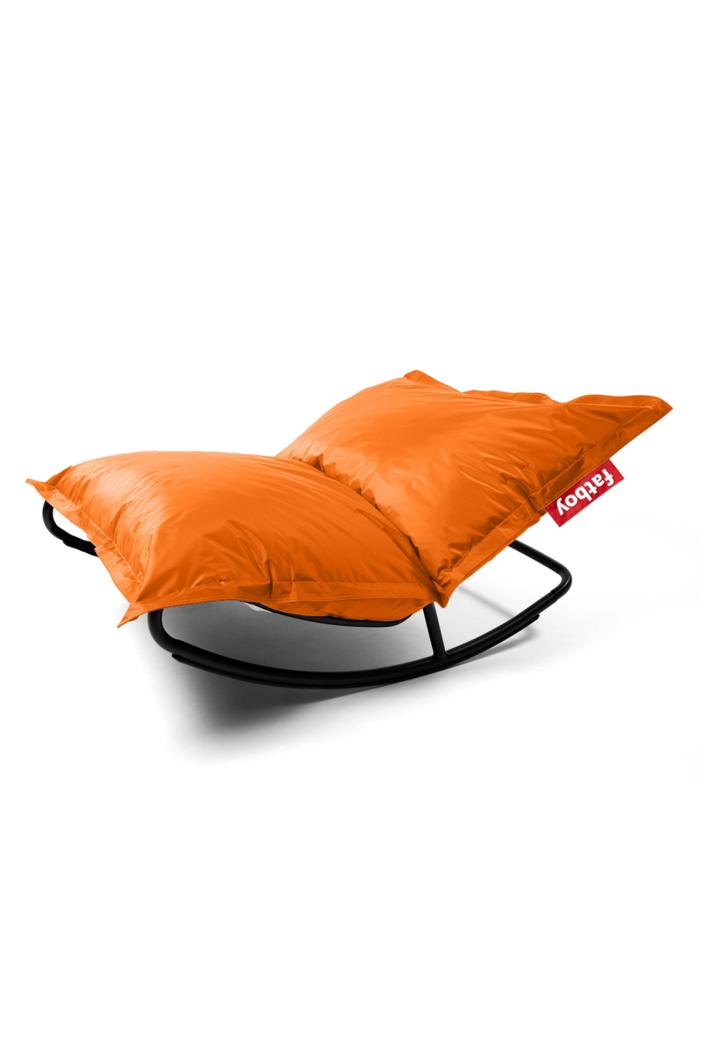 Modern Bean Bag With Rocking Chair | Fatboy Original Slim + Rock 'n Roll | OROA.com