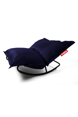 Modern Bean Bag With Rocking Chair | Fatboy Original Slim + Rock 'n Roll | OROA.com