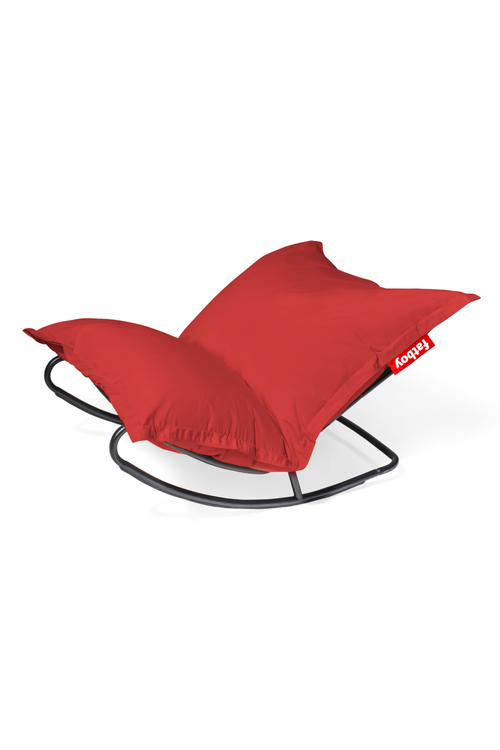 Modern Bean Bag With Rocking Chair | Fatboy Original Slim + Rock 'n Roll | OROA.com