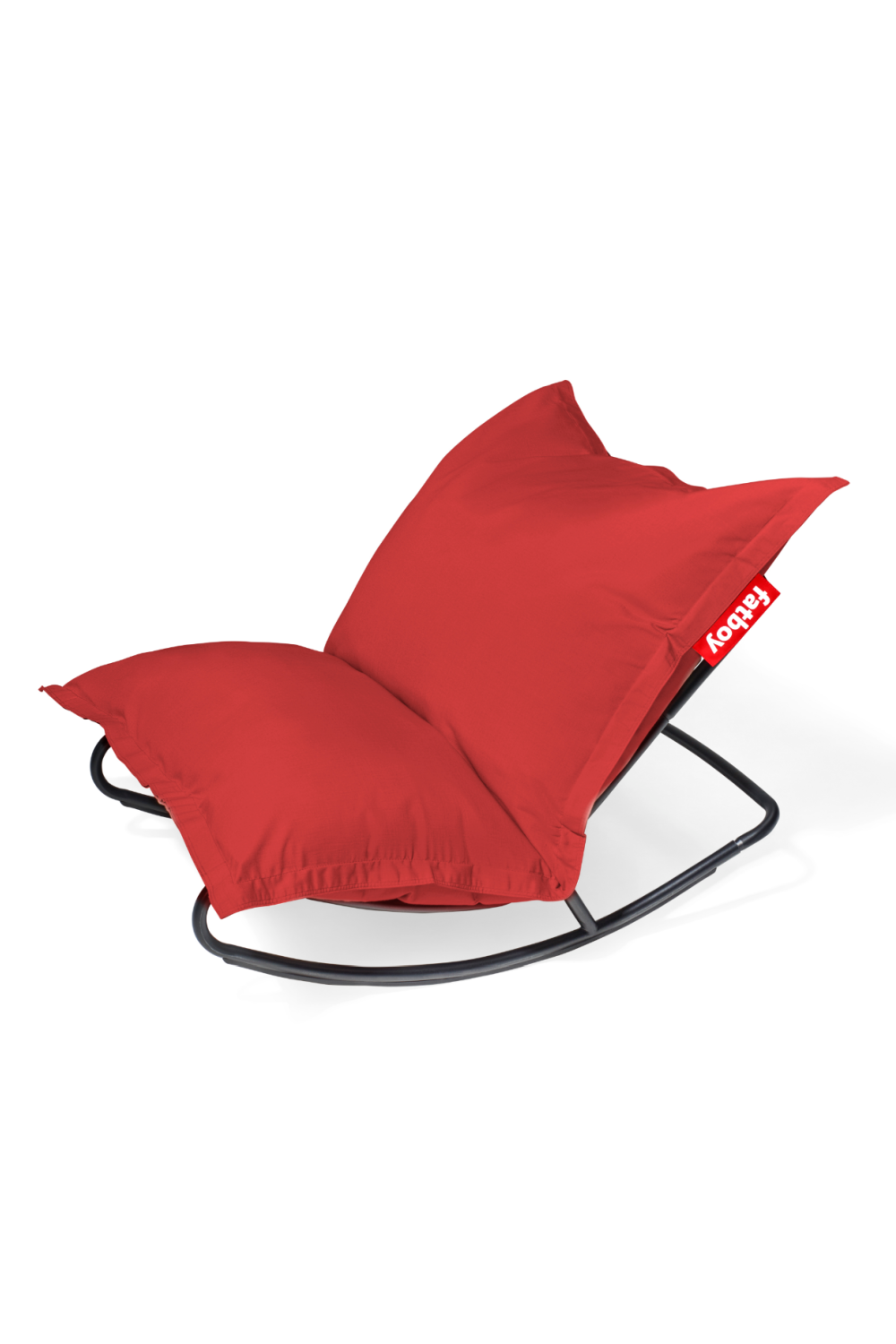 Modern Bean Bag With Rocking Chair | Fatboy Original Slim + Rock 'n Roll | OROA.com