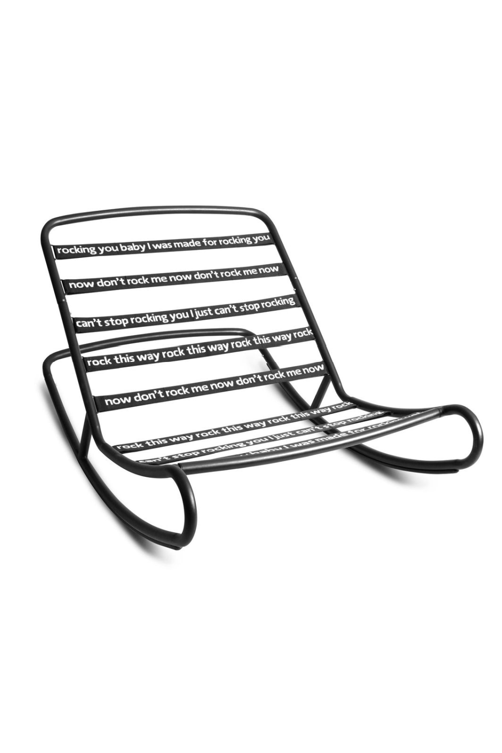 Modern Bean Bag With Rocking Chair | Fatboy Original Slim + Rock 'n Roll | OROA.com