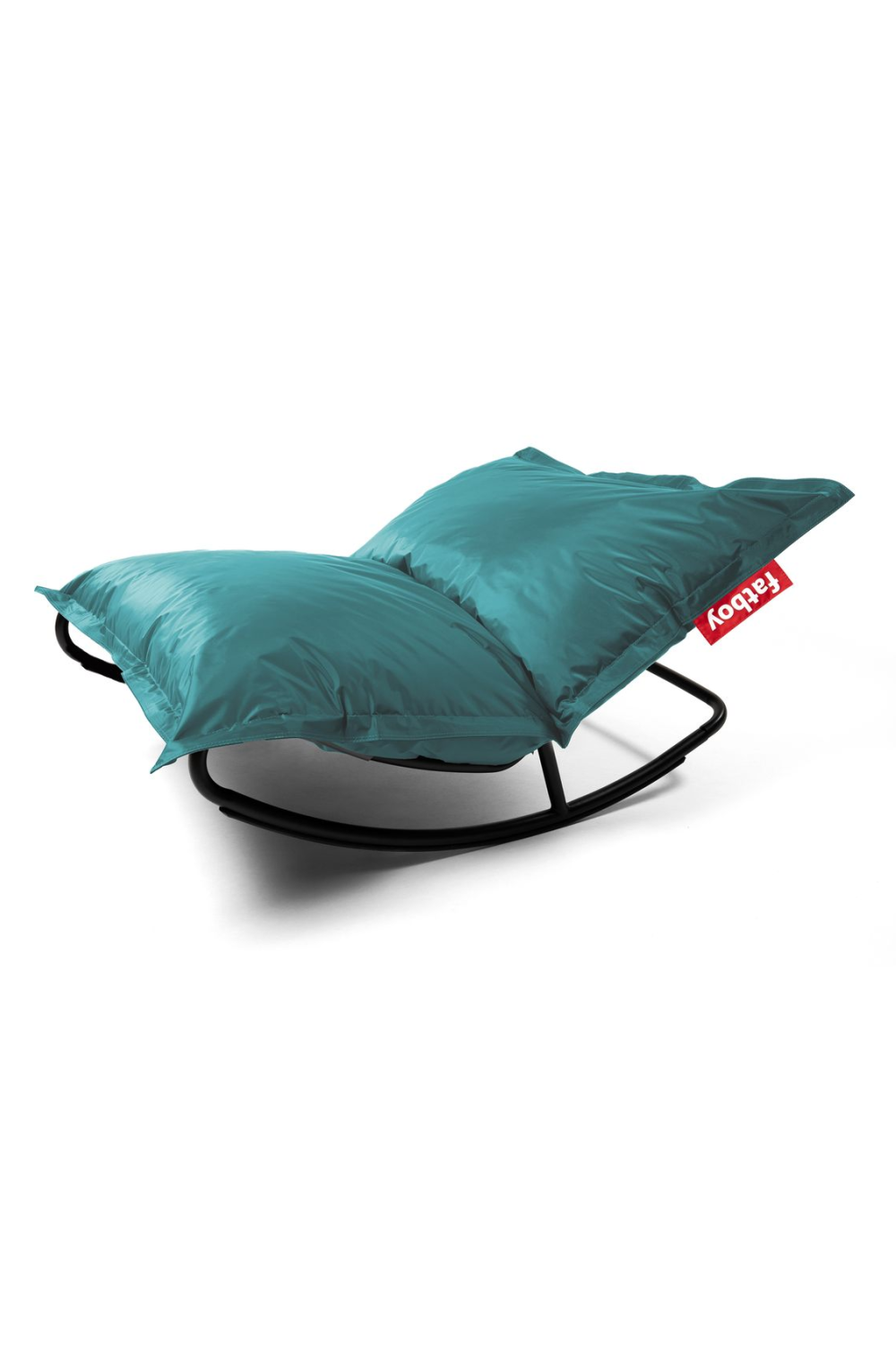 Modern Bean Bag With Rocking Chair | Fatboy Original Slim + Rock 'n Roll | OROA.com