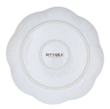 Fabled Flora Scalloped Dinner Plate - Set of 4 (+1 Bonus Plate)