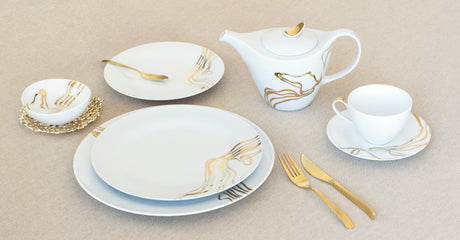 Fiume D'Oro 5-Piece Place Setting (Service for 4)