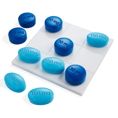 Acrylic Tic-Tac-Toe Set | Jonathan Adler | OROA.com