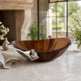 Lily Wood Salad Bowl - OROA