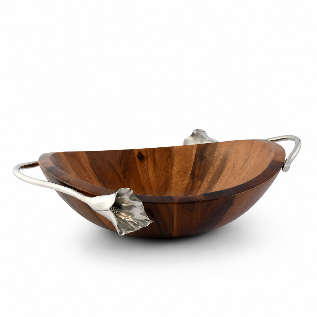 Lily Wood Salad Bowl - OROA