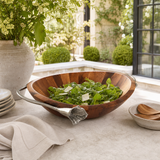 Lily Wood Salad Bowl - OROA