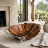 Lily Wood Salad Bowl - OROA