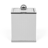 Square Leather Cotton Pad Holder | Pinetti Olimpia | OROA.com