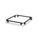Square Leather Tray | Pinetti Robert | OROA.com
