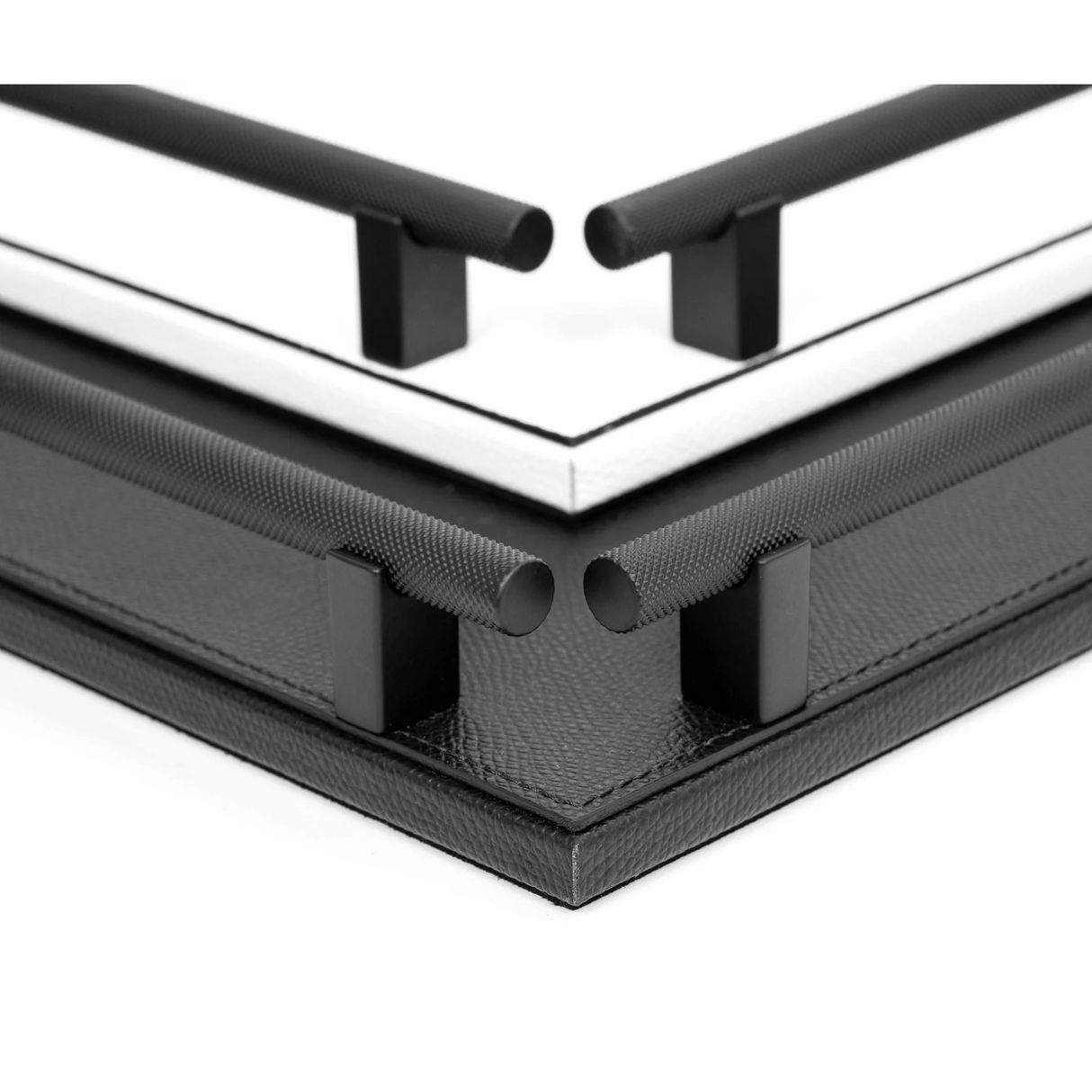 Square Leather Tray | Pinetti Robert | OROA.com