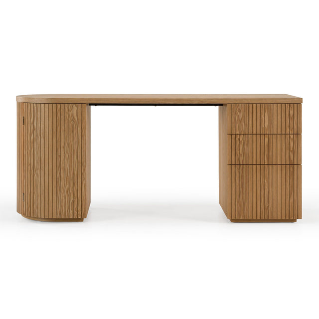 Wooden 3-Drawer Desk | Oroa Modern Albrite | Oroa.com