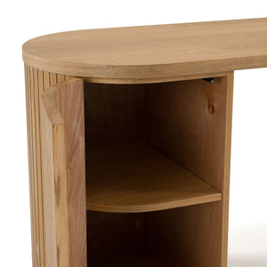   Wooden 3-Drawer Desk | Oroa.com