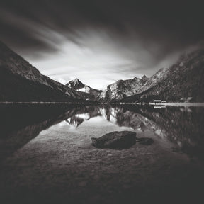 Dark Eclipse Black & White Nature photographic art print by Cobra Art
