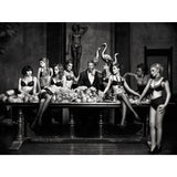 Monochromatic Man & Women Photographic Art | Cobra Art Men's Allure