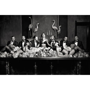 Beautiful Dominance Black & White Sensuous photographic art print by Cobra Art