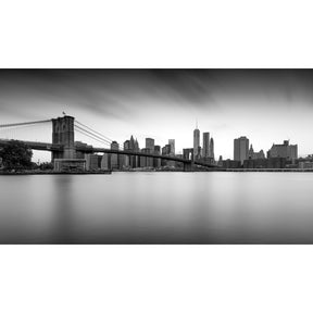Manhattan skyline Black & White Urban photographic art print by Cobra Art