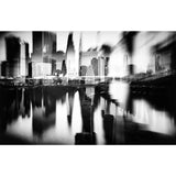 Black & White Buildings Photographic Art | Cobra Art New Yor Skyline