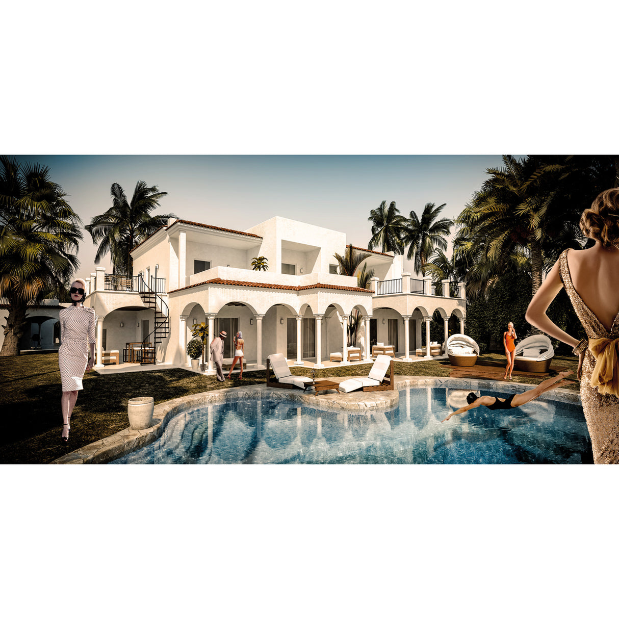   Opulent Resort Photographic Art | Oroa.com