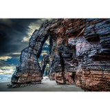 Rock Formation Photographic Art | Cobra Art Cathedal Beach