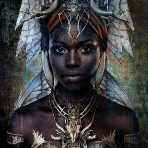   Tribal Woman Photographic Art | Oroa.com
