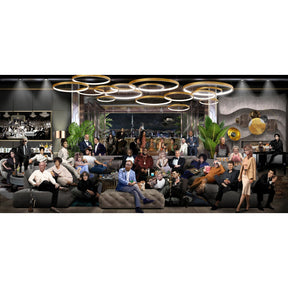 Legacy of GOAT Legendary People Lounging photographic art print by Cobra Art