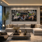 Legendary People Lounging Photographic Art | Cobra Art Legacy of GOAT